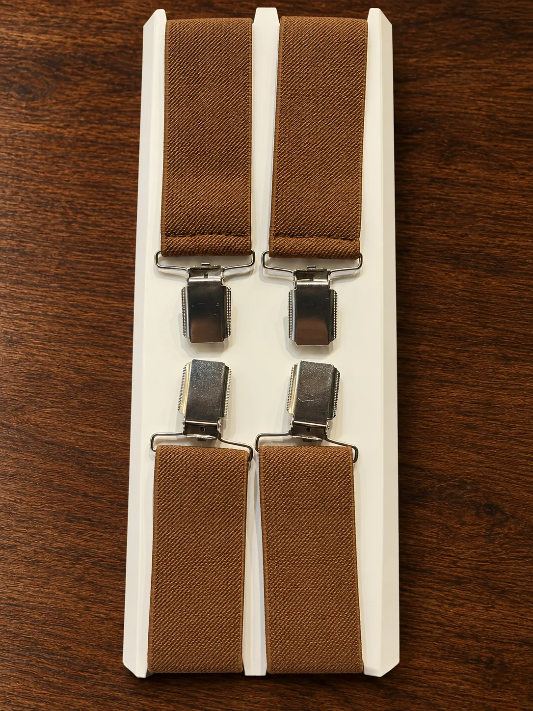 Bretelle beige con clip