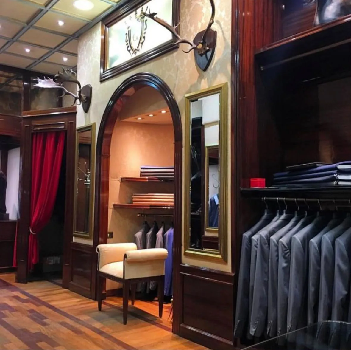 Interno della Sartoria Gemello